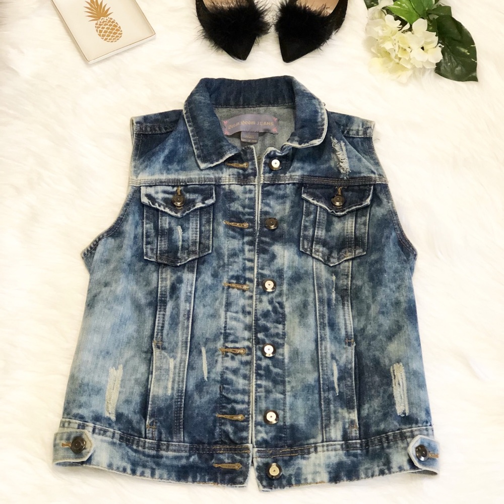Boom Boom Jeans / Denim Vest , Coat Sleeveless (S)